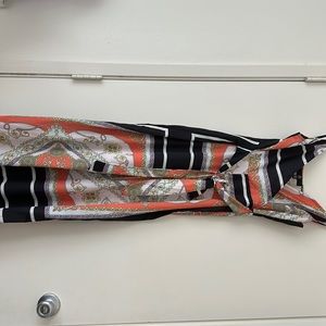 Misguided print pant romper